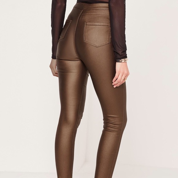 NWTS missguided high waisted pants size US 4 - Picture 2 of 4